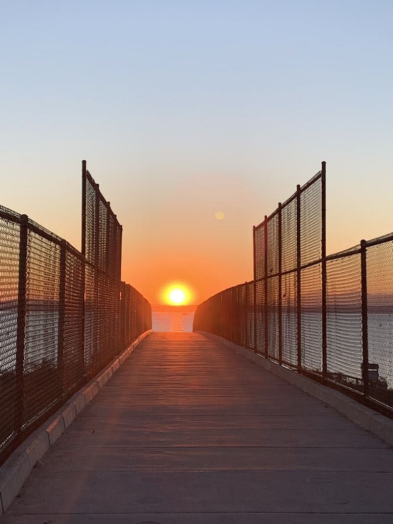 Sunset at Richmond Beach Saltwater Park