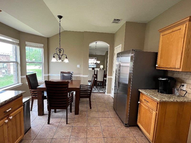 Breakfast area