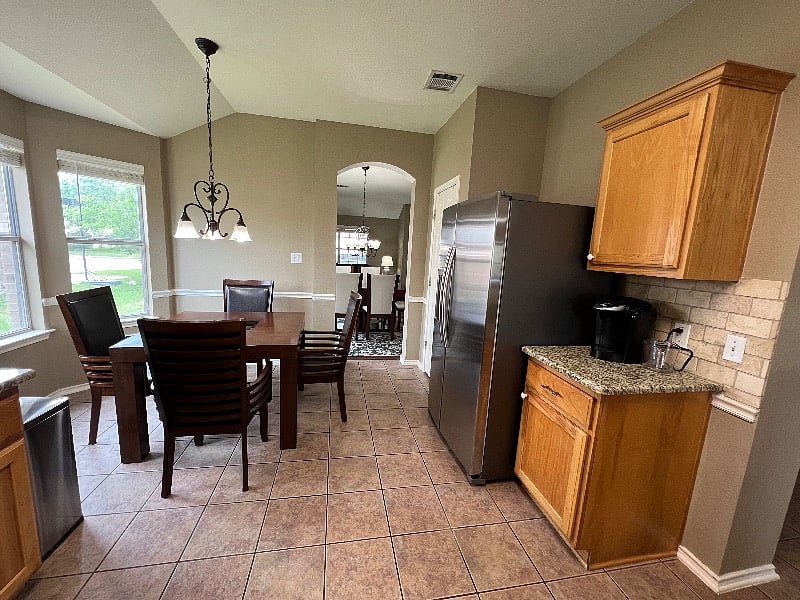 Breakfast area