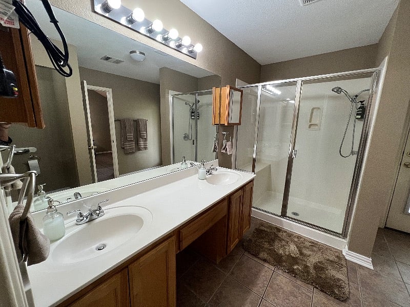 Master bathroom