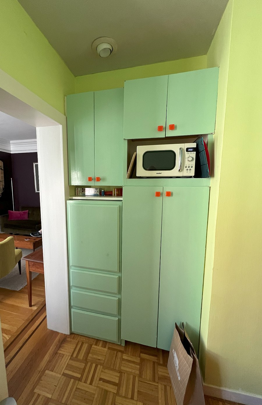 Kitchen + microwave