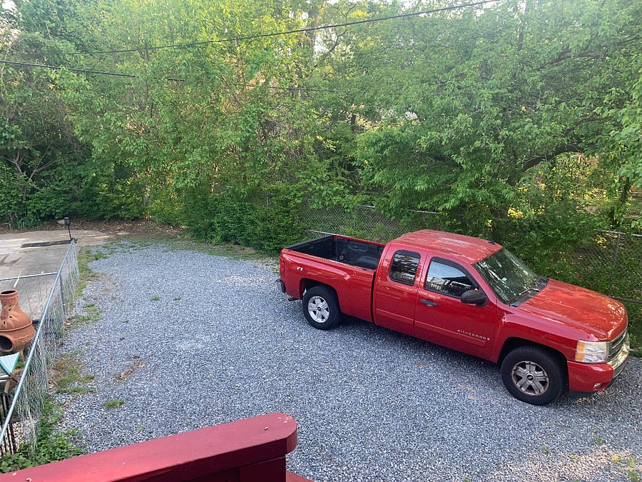 Free off-street parking