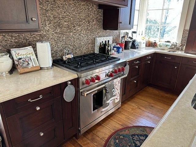Wolf 6-burner gas range