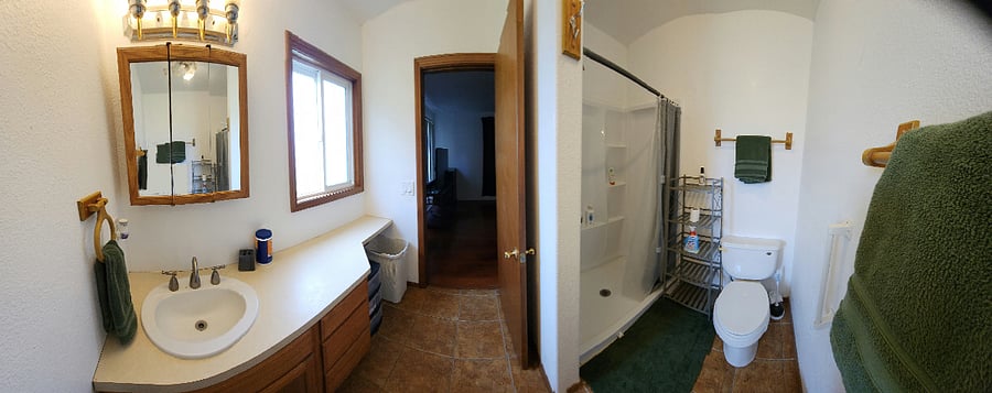 Master bathroom