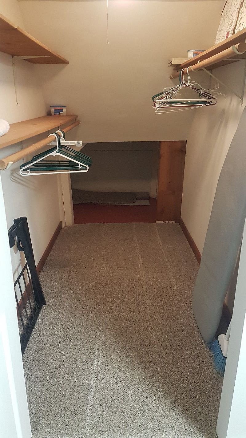 large walk in closet