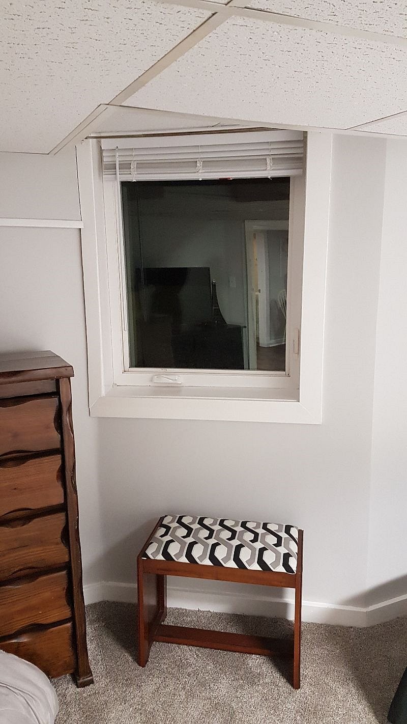 Large fire escape window