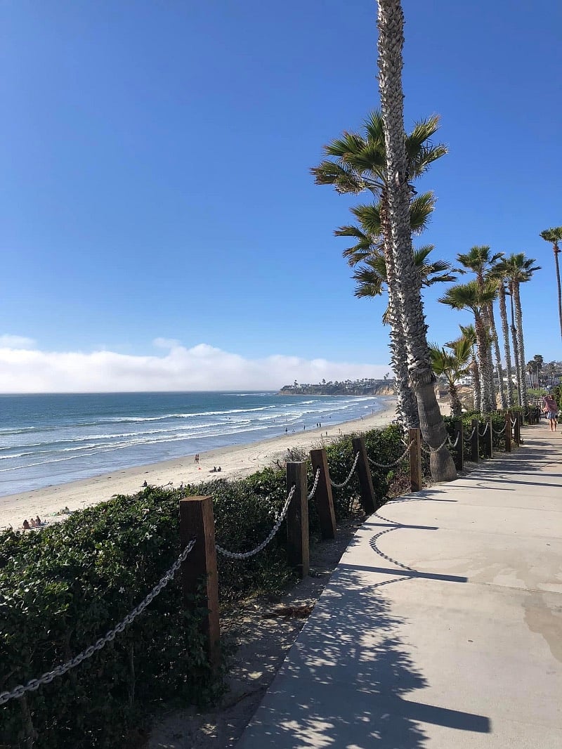 This is the beach a short 10 minute walk straight from the house.
