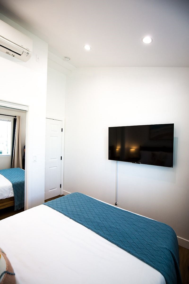 TV in the bedroom