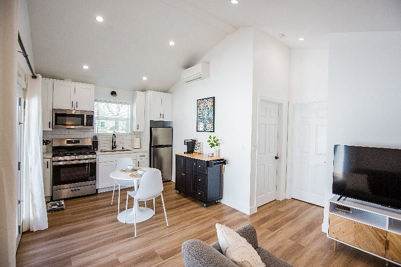 Kitchen and dining space