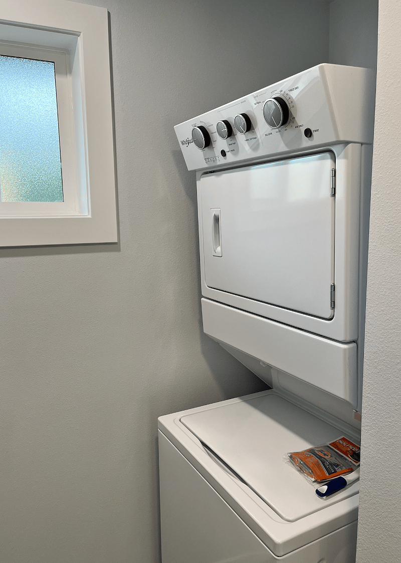 in-unit washer and dryer