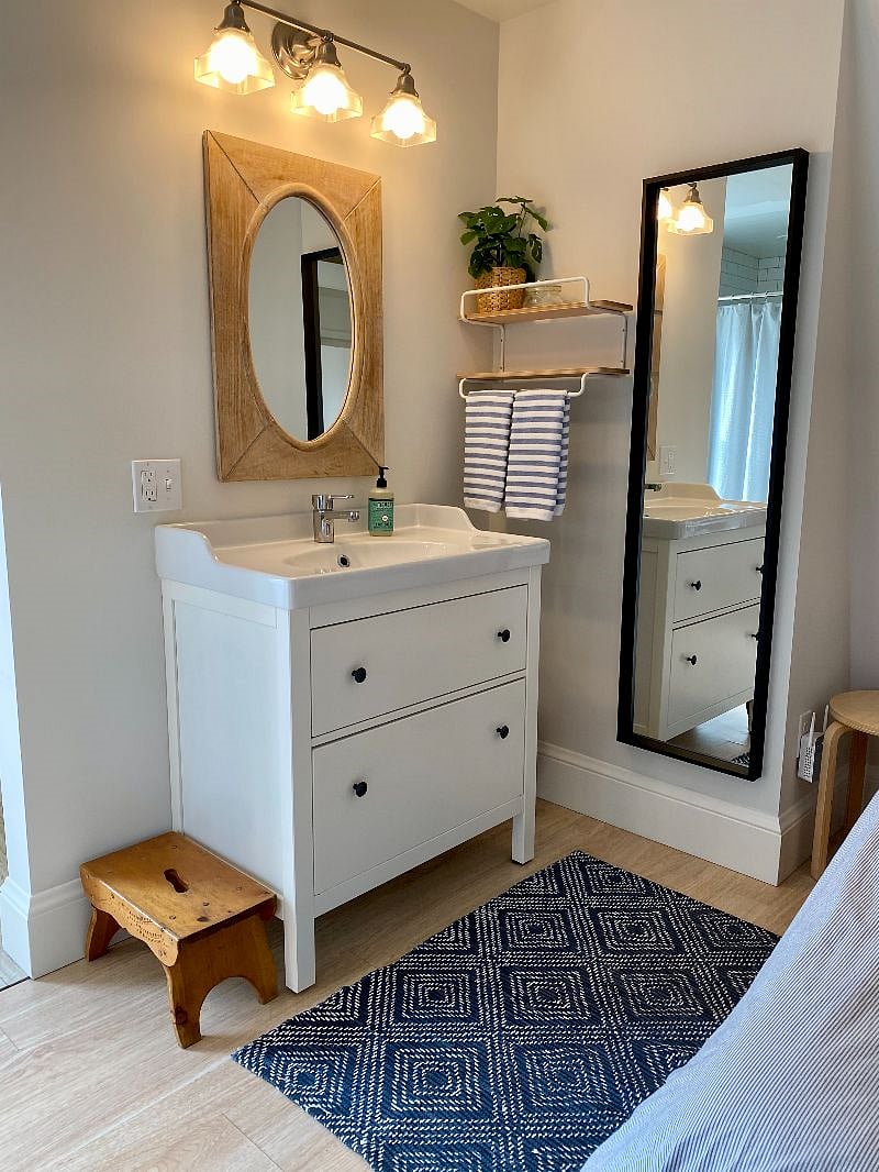 Vanity with storage