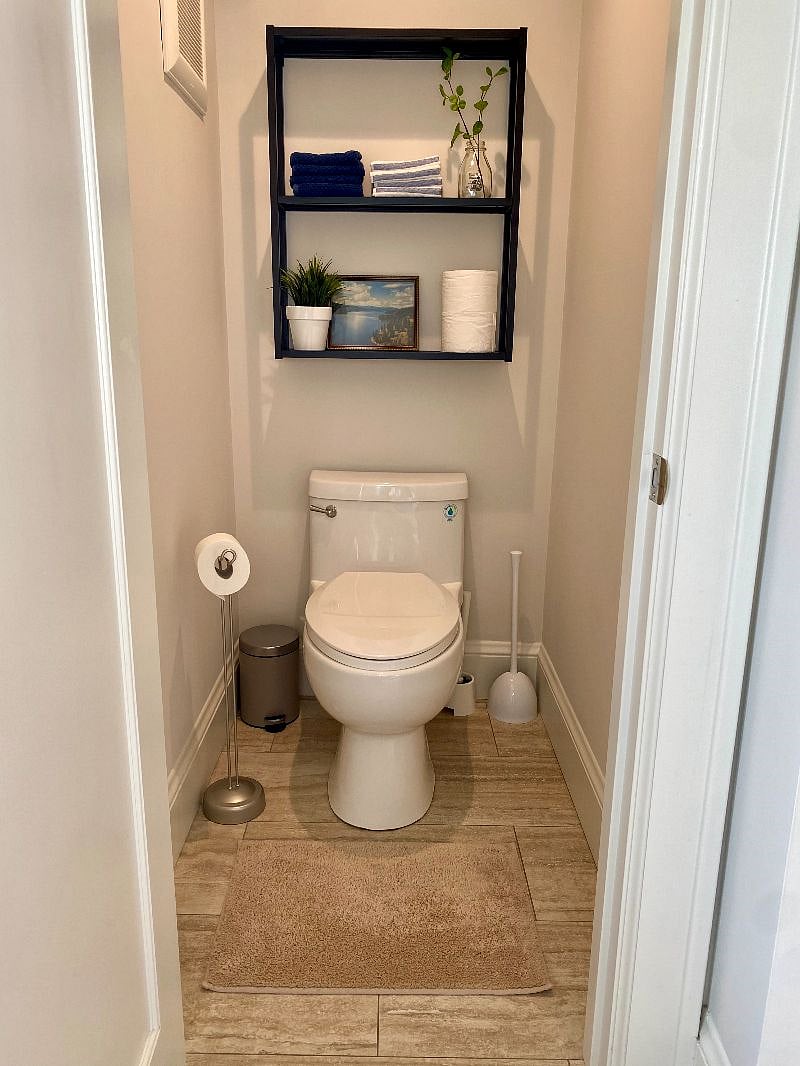 toilet area