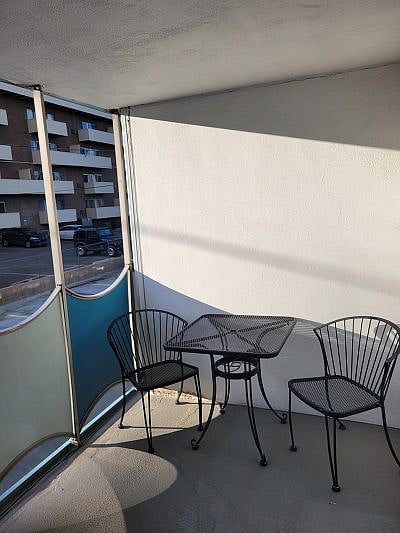 Outdoor patio seating