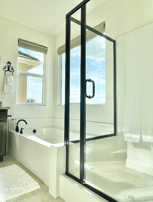 Shower in Master Bathroom