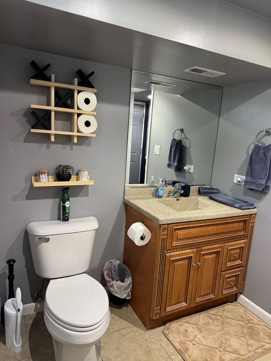Bathroom Sink and Toilet
