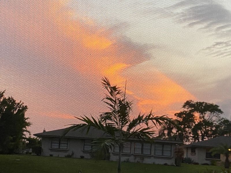 great sunsets out your living room every night