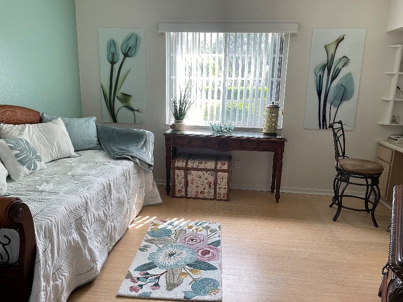 Office/bedroom with pull out bed