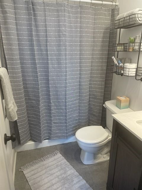 Master ensuite, tiled walk-in shower.