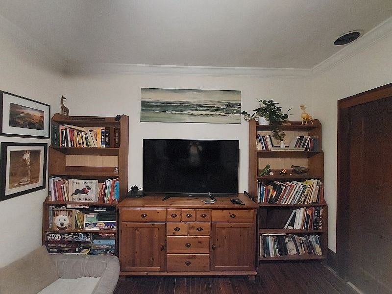 Main floor TV room.