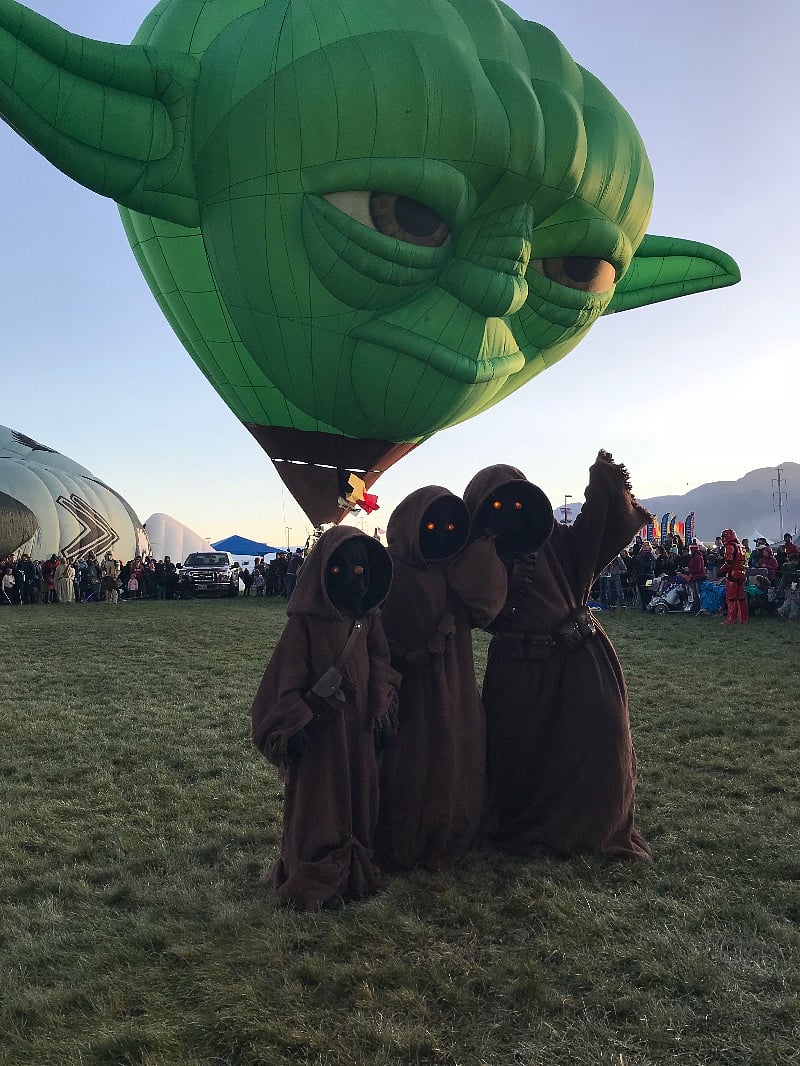 Balloon Fiesta 1st week of October