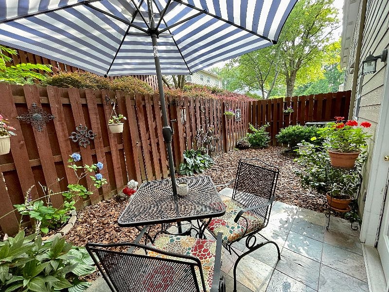 Patio area