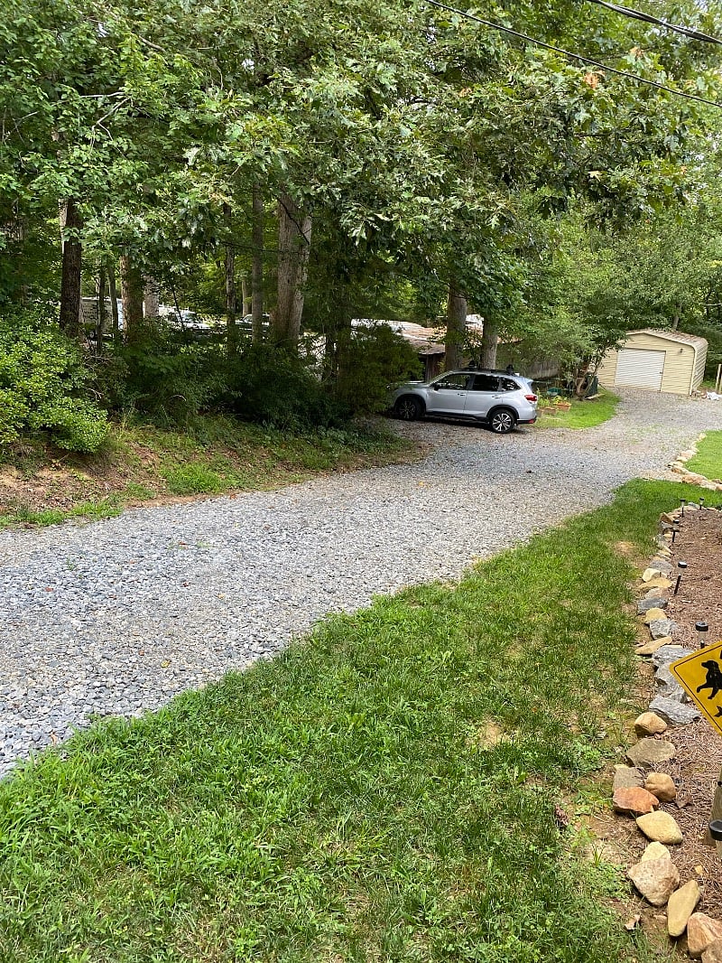Convenient Parking area steps away from the walkway to your door