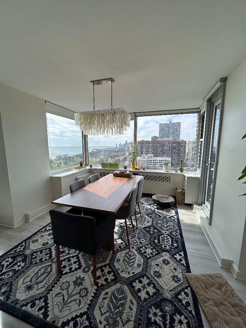 dining room, shared