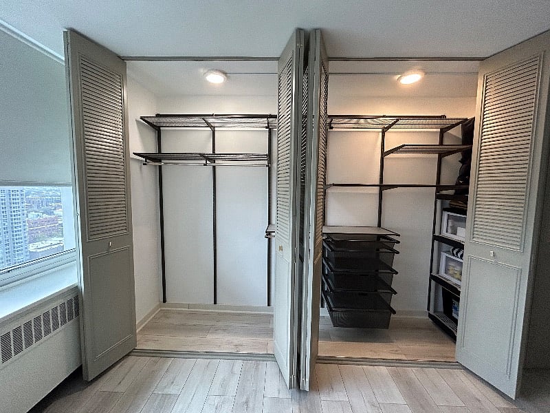 your private closet in room