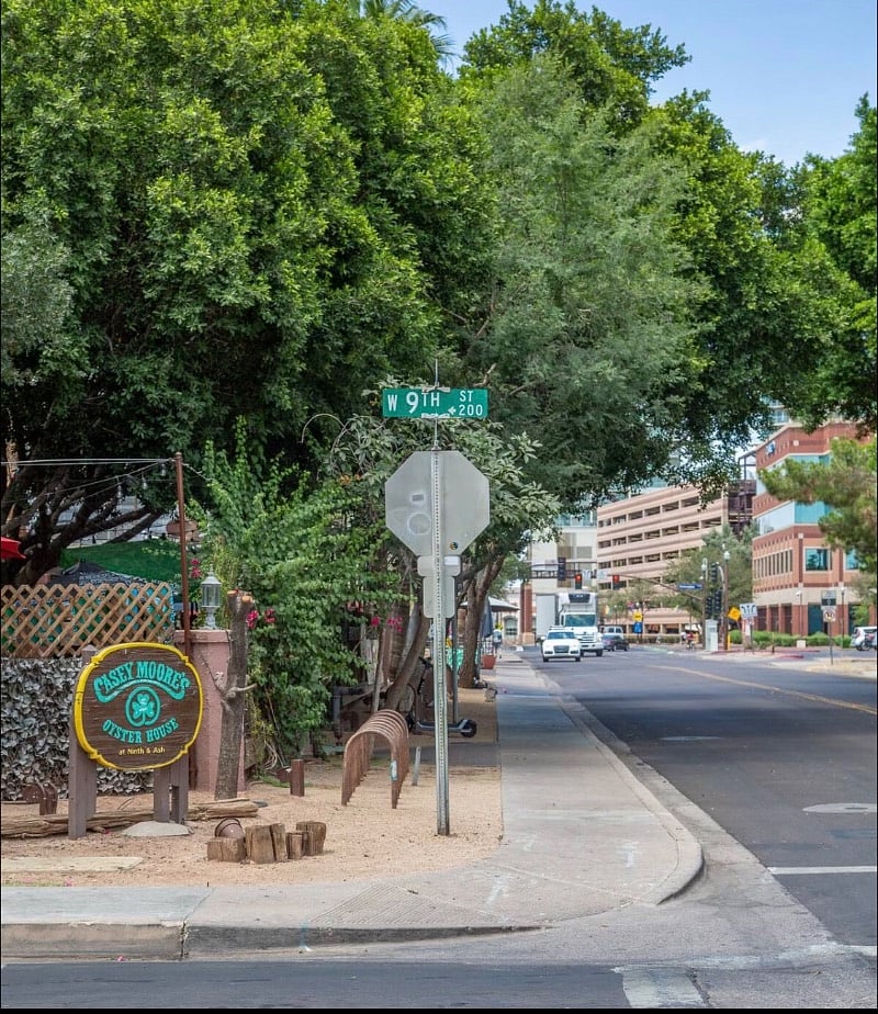 Casey Moores is a local favorite. Just a block away for an afternoon or evening drink.