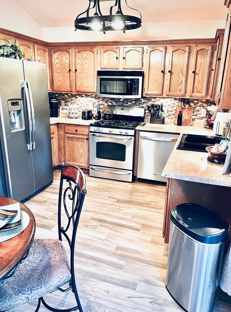 Steel appliances