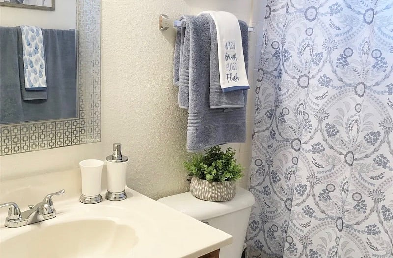 Towels provided