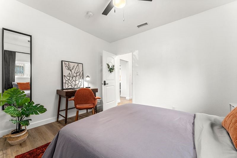 Bedroom C with shared bathroom: $1,450