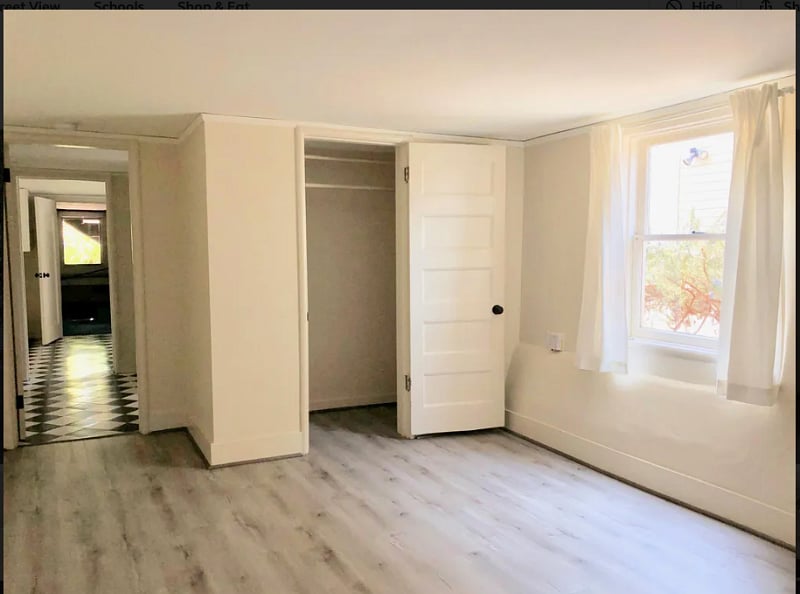 closet- before being furnished