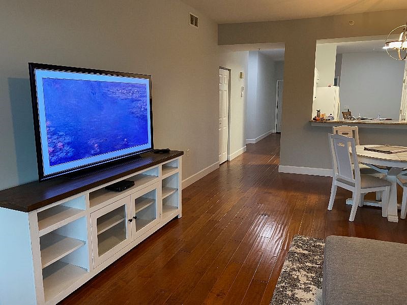 Smart screen TV.