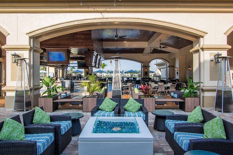 Sunset Grill....lunch, happy hour and dinner always available!
