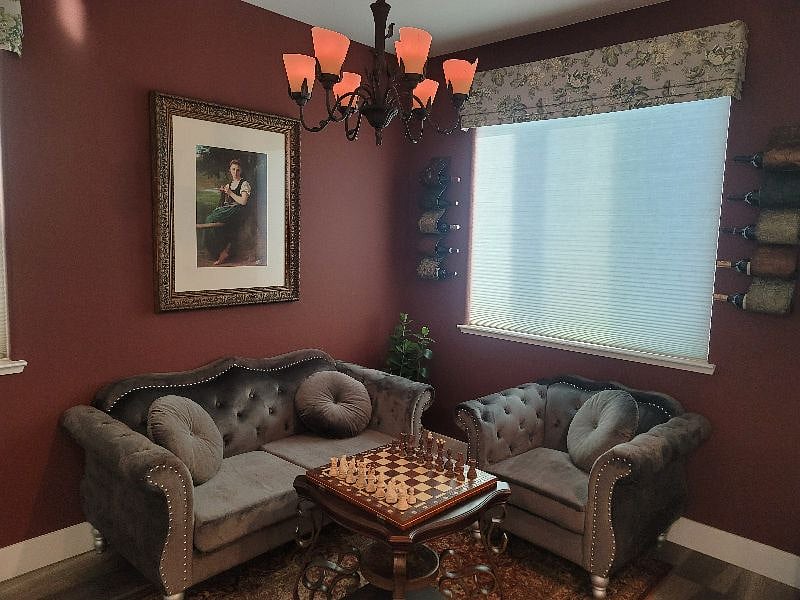 The Wine Lounge (because who needs a breakfast nook?!)