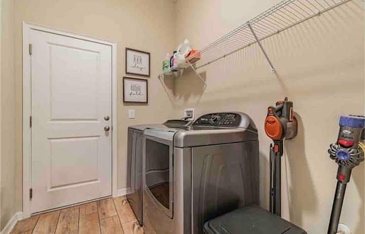 Laundry area