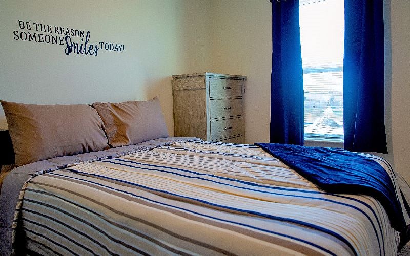 Full-size bedroom