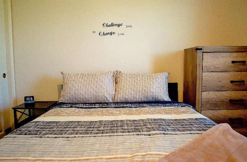 Full-size bedroom