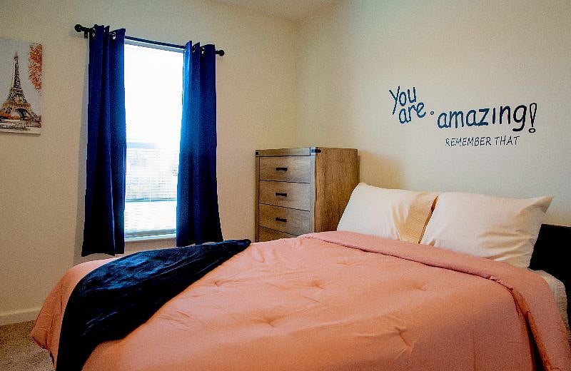 Full-size bedroom