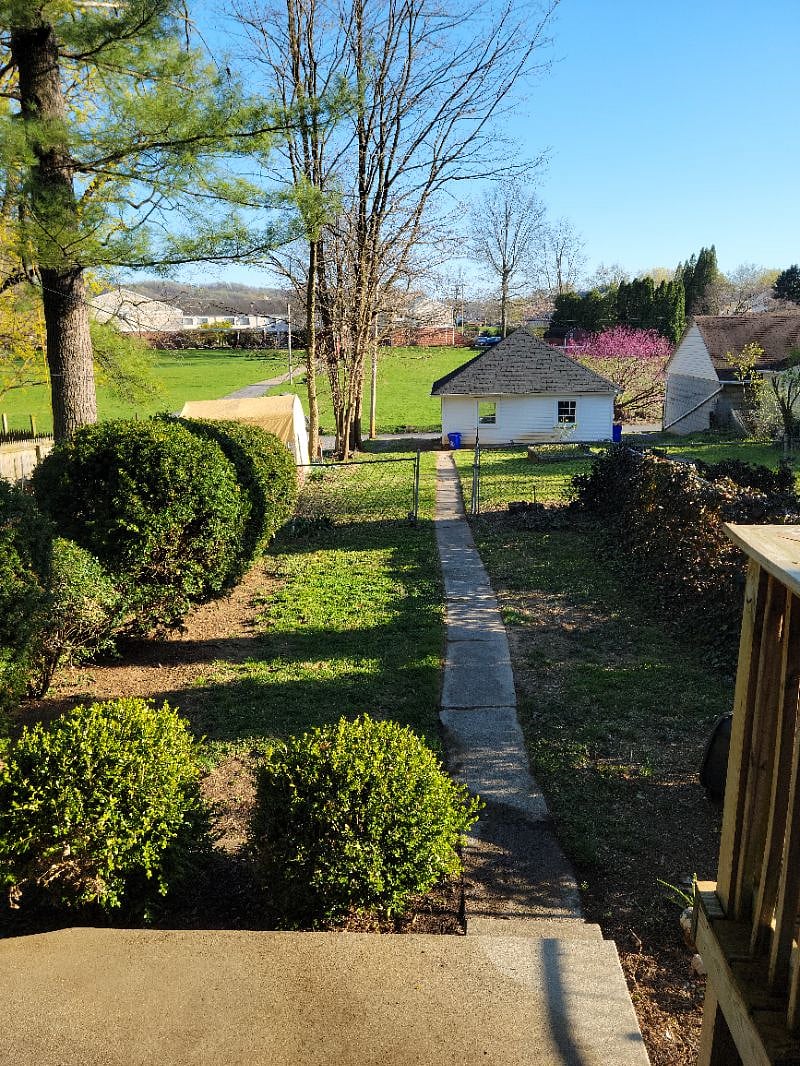 Fenced in yard
