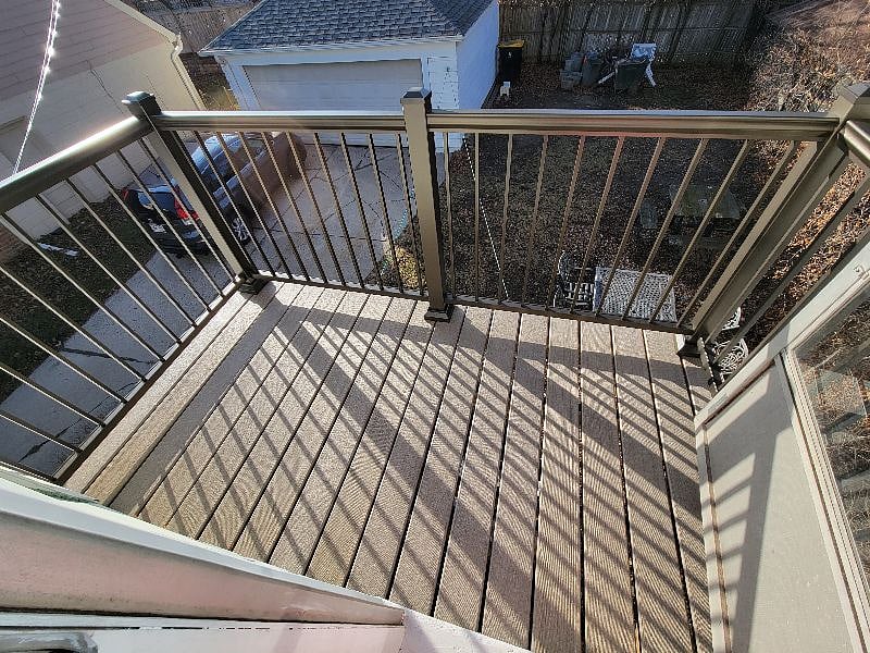 New 5x8 Balcony Off of Living Room