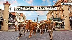 Ft. Worth Stock Yards, 19 mins away