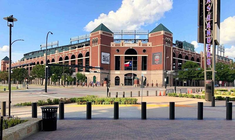 Rangers Stadium. Next door to ATT Stadium in Arlington!