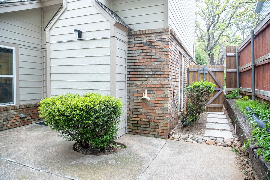 Side yard view