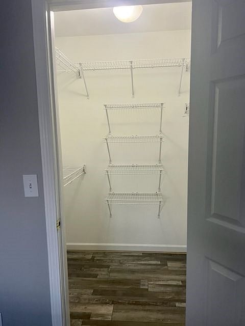 Bedroom #1 with large walk in closet.