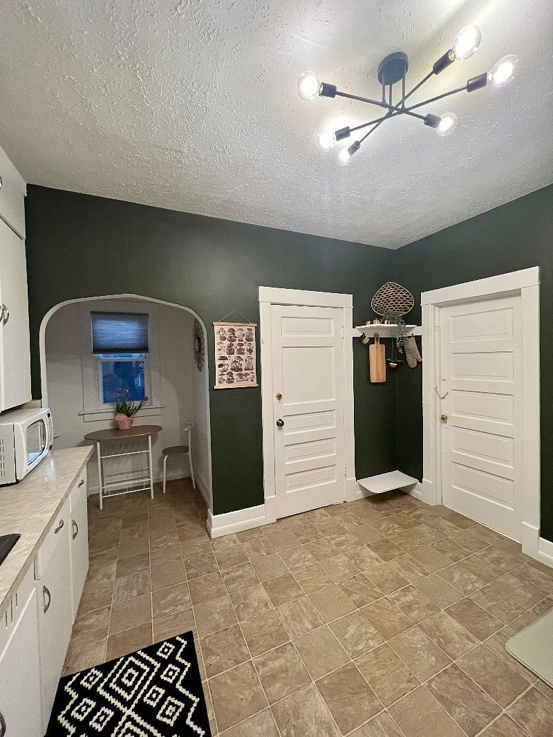 Full Kitchen with Back Entrance