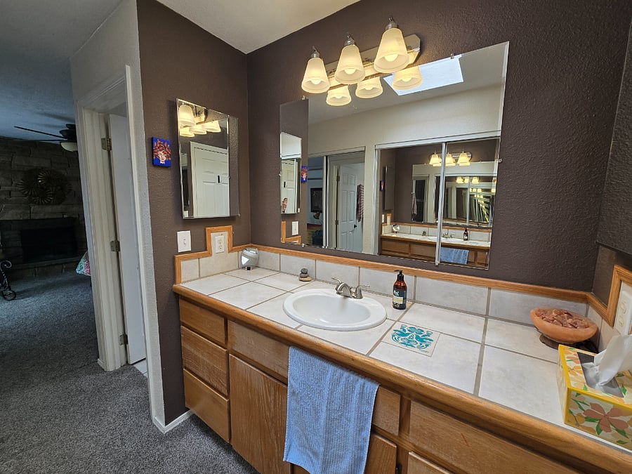 Sink area in Bedroom 3