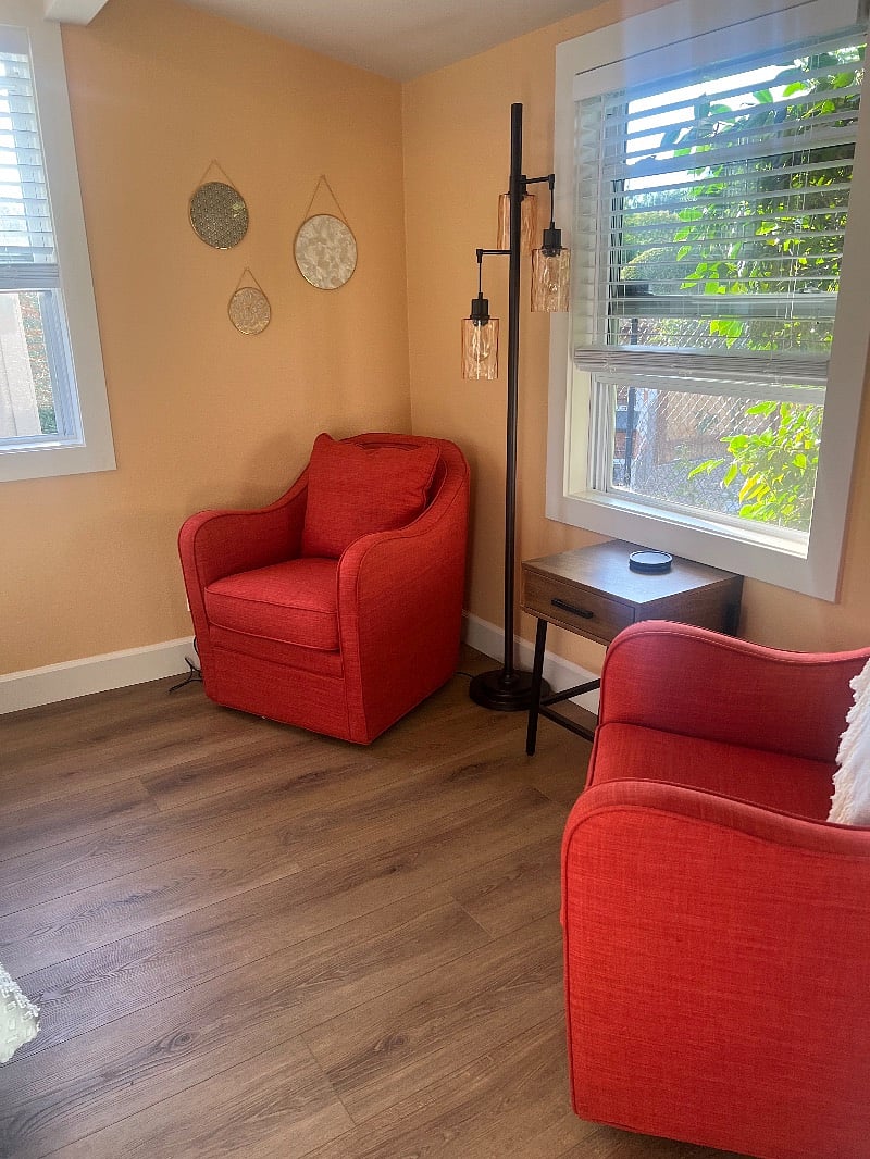 Sitting Area in Bedroom