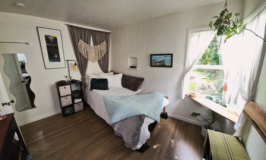 Twin Bedroom--also includes workstation not photographed